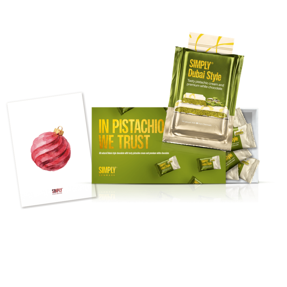 Pistachio Plus One: In Pistachio We Trust, Sharing Bar og postkort