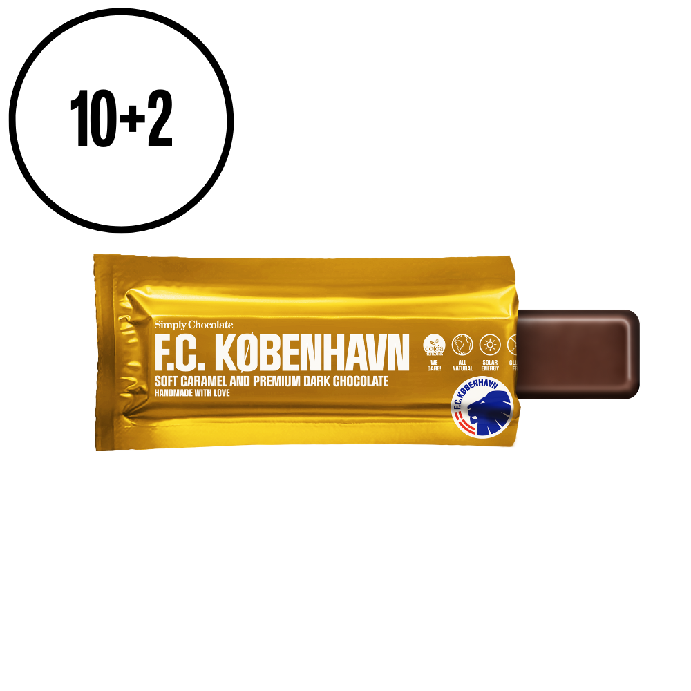 Chocolate Bar – F.C. Copenhagen Gold Bar