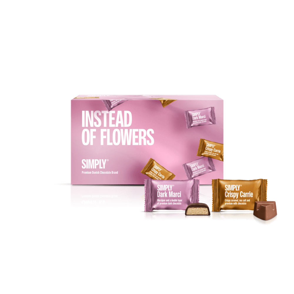 Chocolate Gift Box, 18 pcs – Instead of Flowers