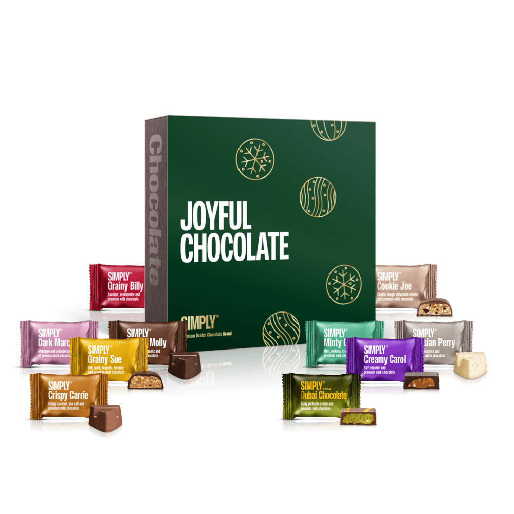 Chocolate Gift Box 50 pcs – Simply® Joyful Chocolate