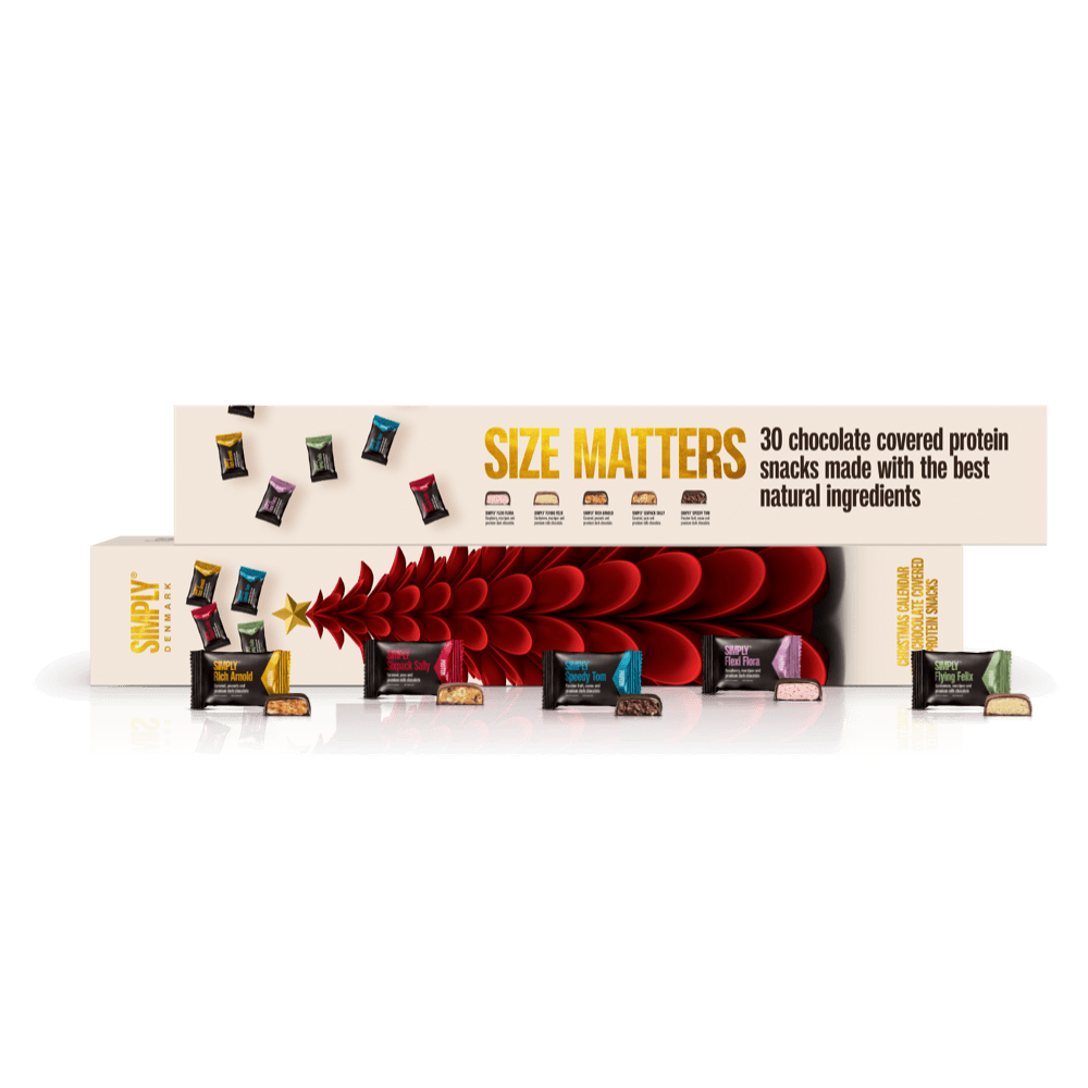 Protein Advent Calendar 2026 – 30 doors of protein chocolate – Simply Chocolate, 270 g