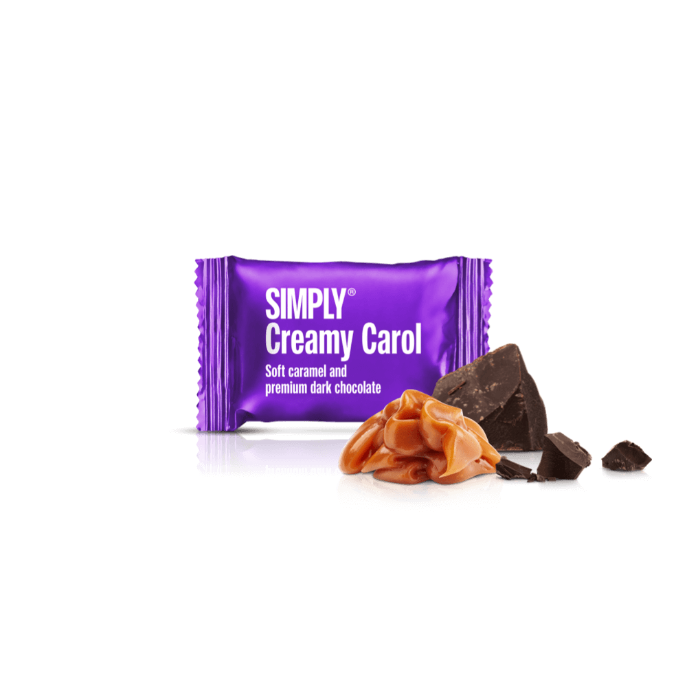 Chocolate Bite mix box 75 pcs - Simply® Grainy Sue/Creamy Carol/Dark Marci