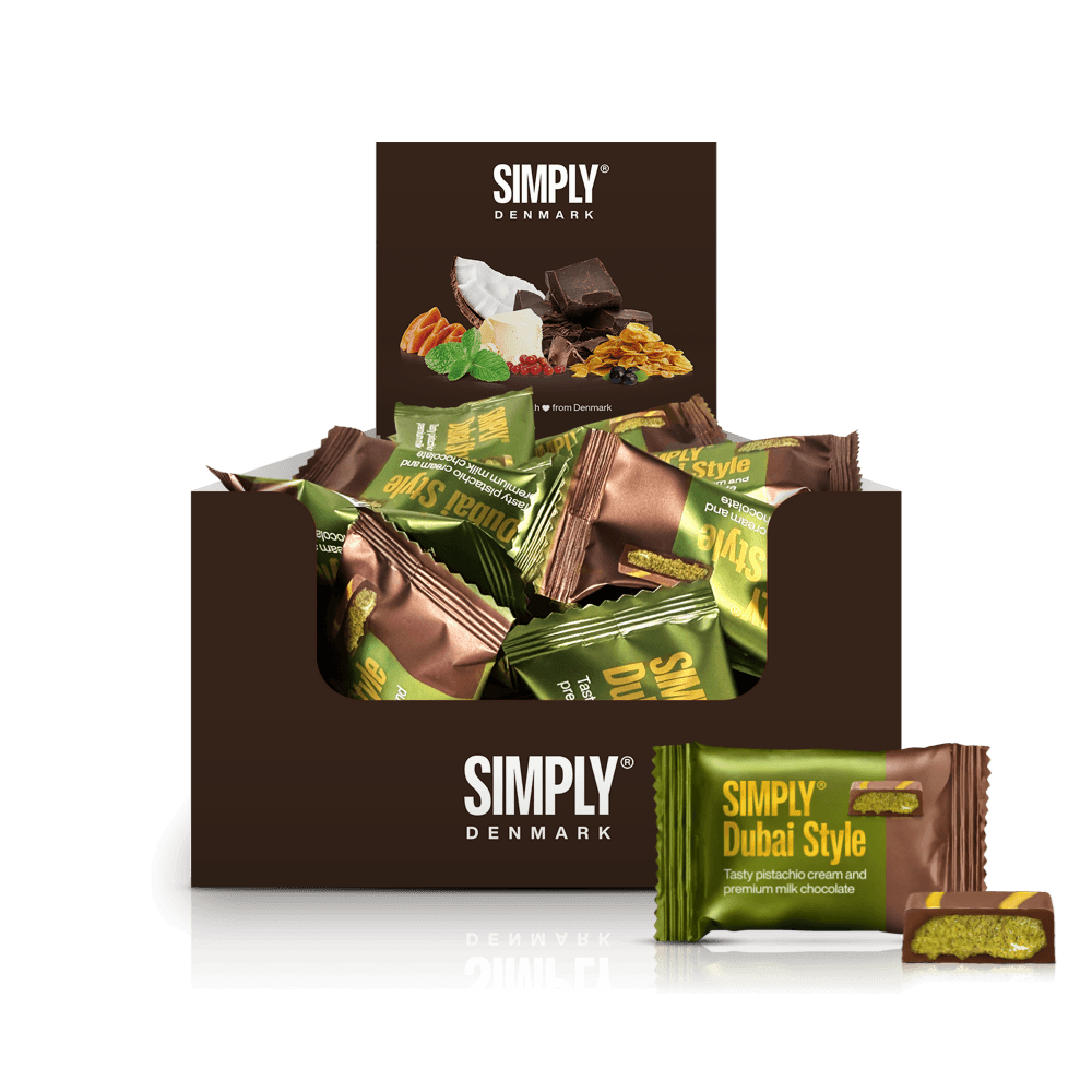 Chocolate Bites box - 750g - 75 pcs - Dubai Style Chocolate