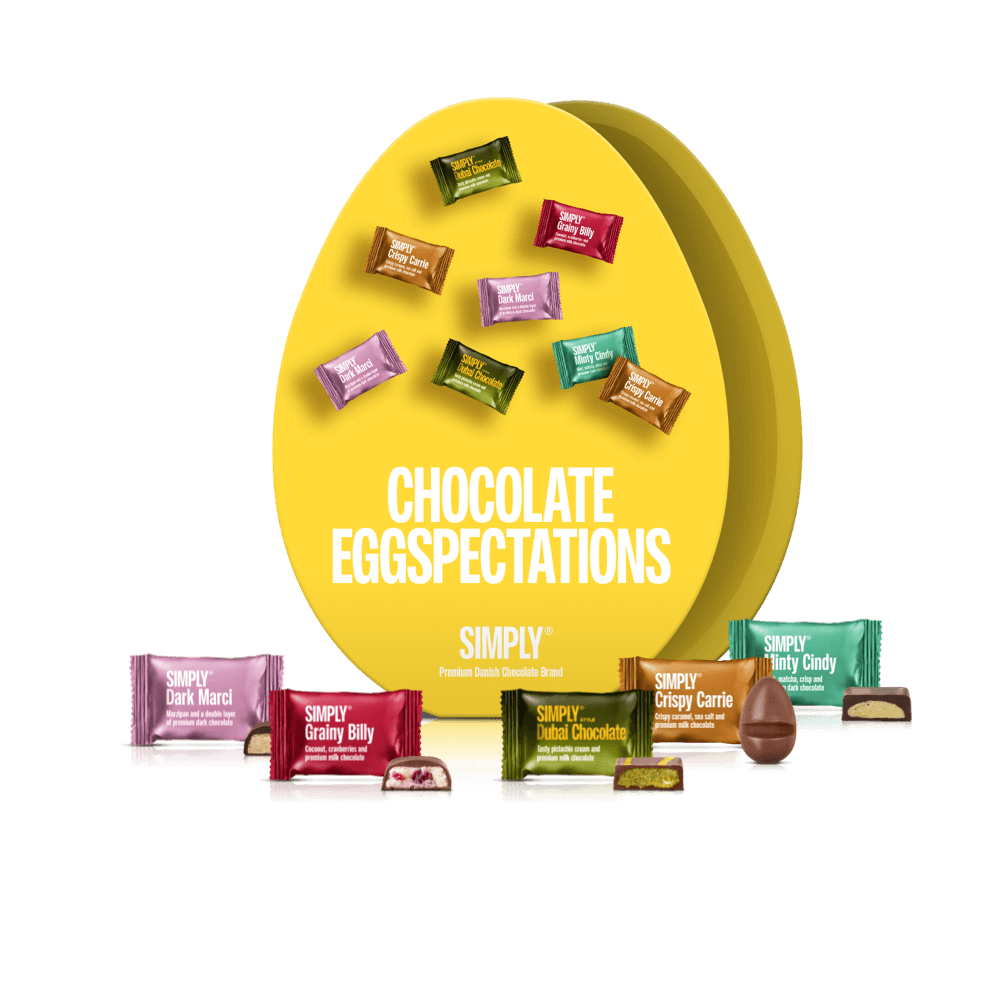 Easter Egg Chocolate Box, Chocolate Eggspectations (400g)