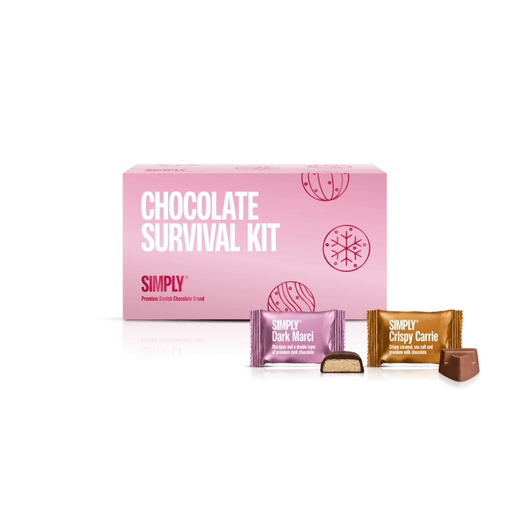 Chocolate Gift Box 18 pcs. - Simply® Chocolate Survival Kit