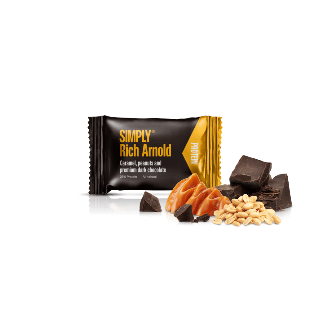 Chocolate Protein Bites box 75 pieces - Simply® Rich Arnold