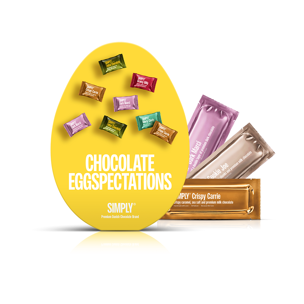 Easter Egg Chocolate Box, Chocolate Eggspectations (400g)
