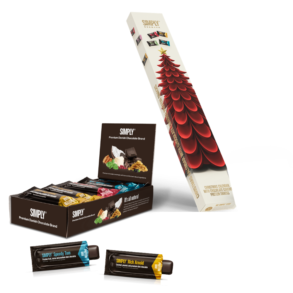 Merry Macros: proteinjulekalender og proteinbarer