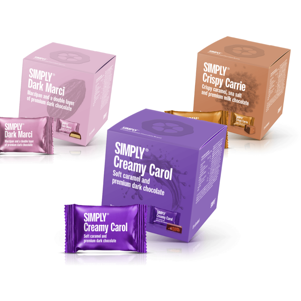 Carol, Carrie & Marci: Creamy Carol, Crispy Carrie og Dark Marci