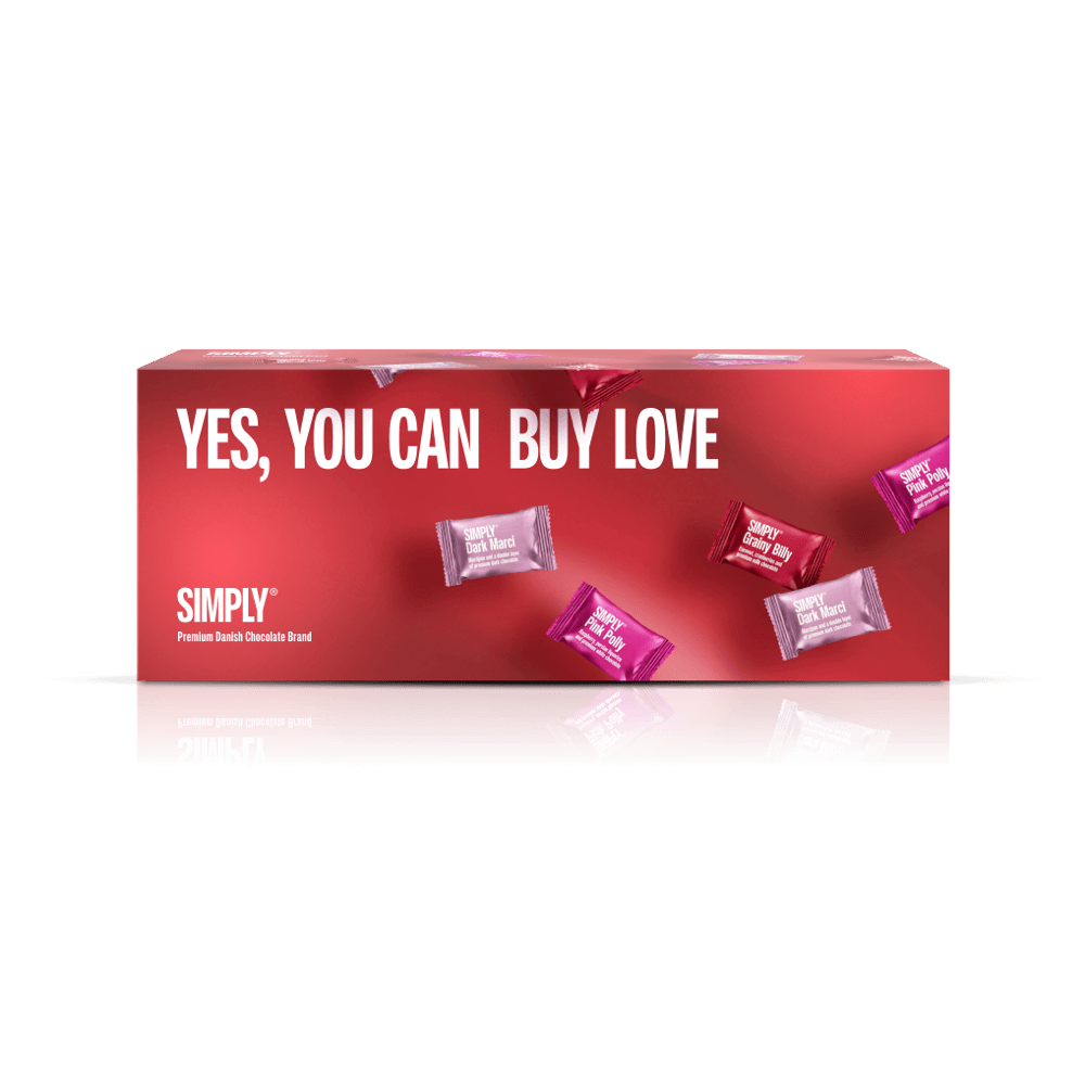 Chocolate Gift Box, 27 pcs – Yes, You Can Buy Love