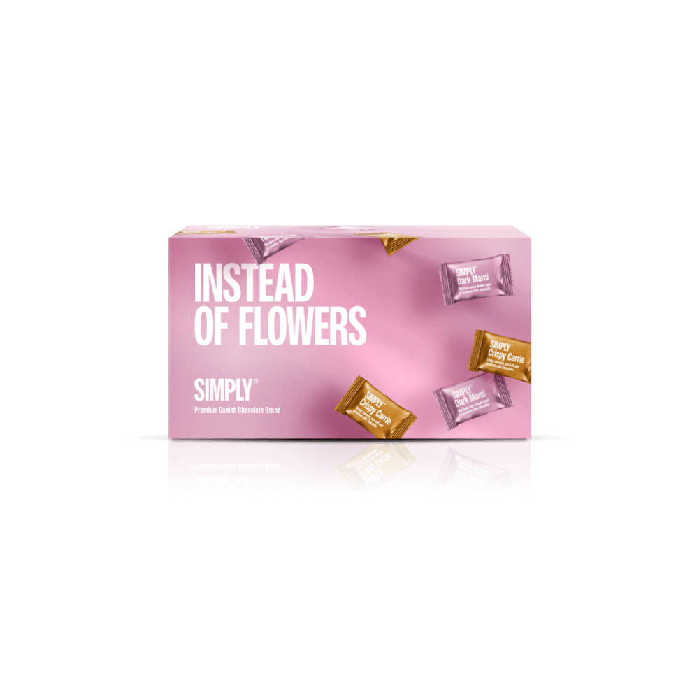 Chocolate Gift Box, 18 pcs – Instead of Flowers