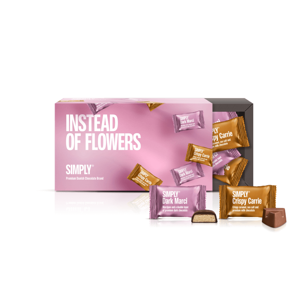 Chocolate Gift Box, 18 pcs – Instead of Flowers