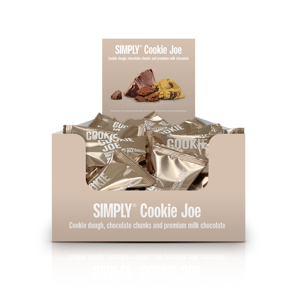 Chocolate Bites, box 75 stk - Simply® Cookie Joe