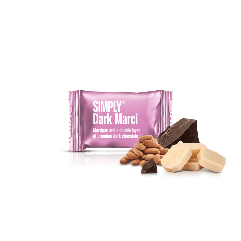 Chocolate Bite mix box 75 pcs - Simply® Grainy Sue/Creamy Carol/Dark Marci