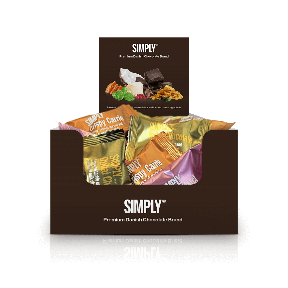 Chocolate Bites mix Box 75 pcs - Simply® Favorite Mix