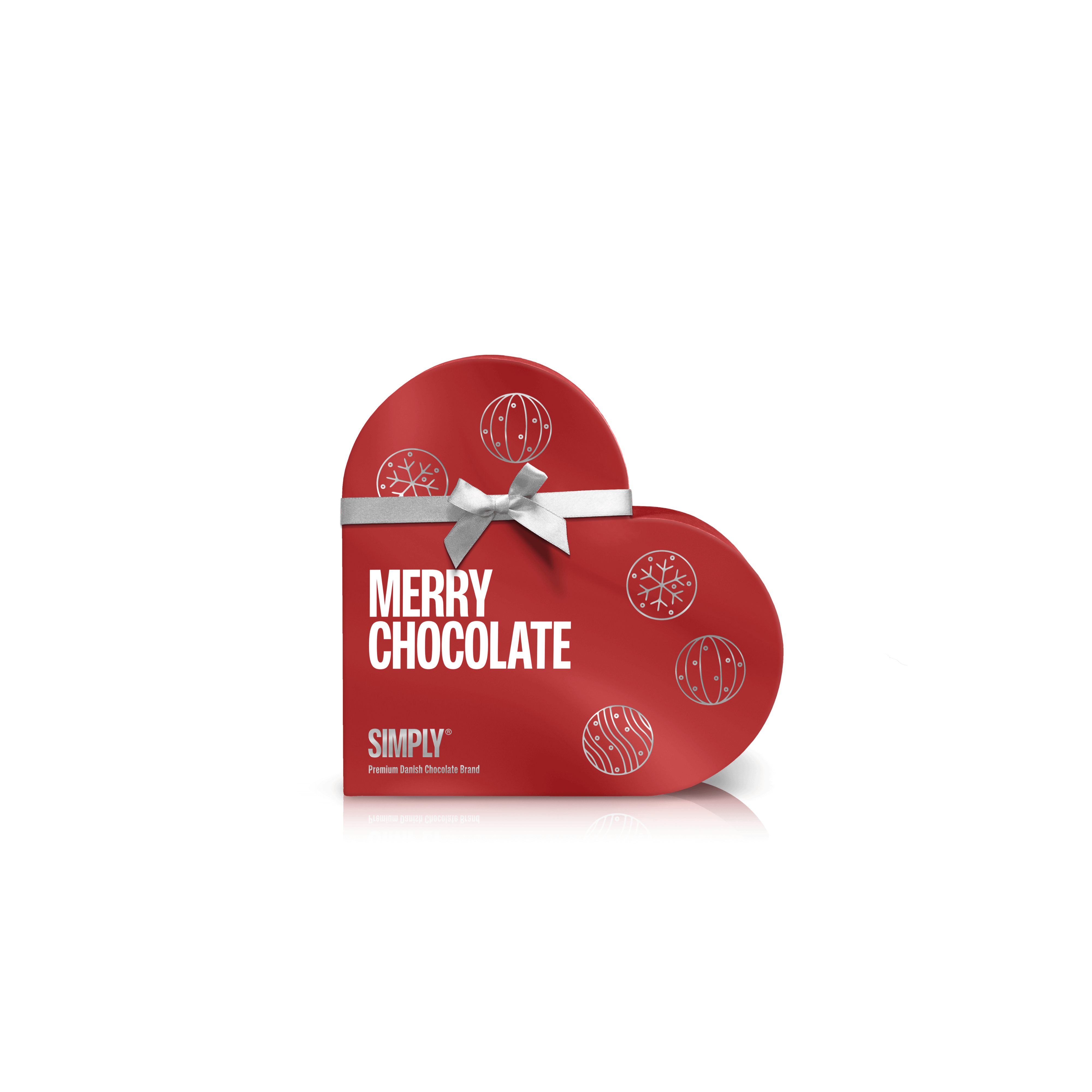 Chocolate gift box 20 pcs – Simply® Merry Chocolate Heart