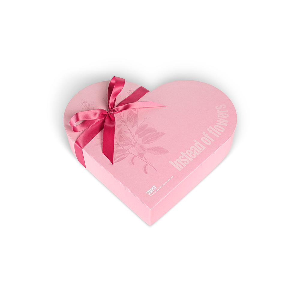 Chocolate Gift Box, 40 pcs – The Heart Box