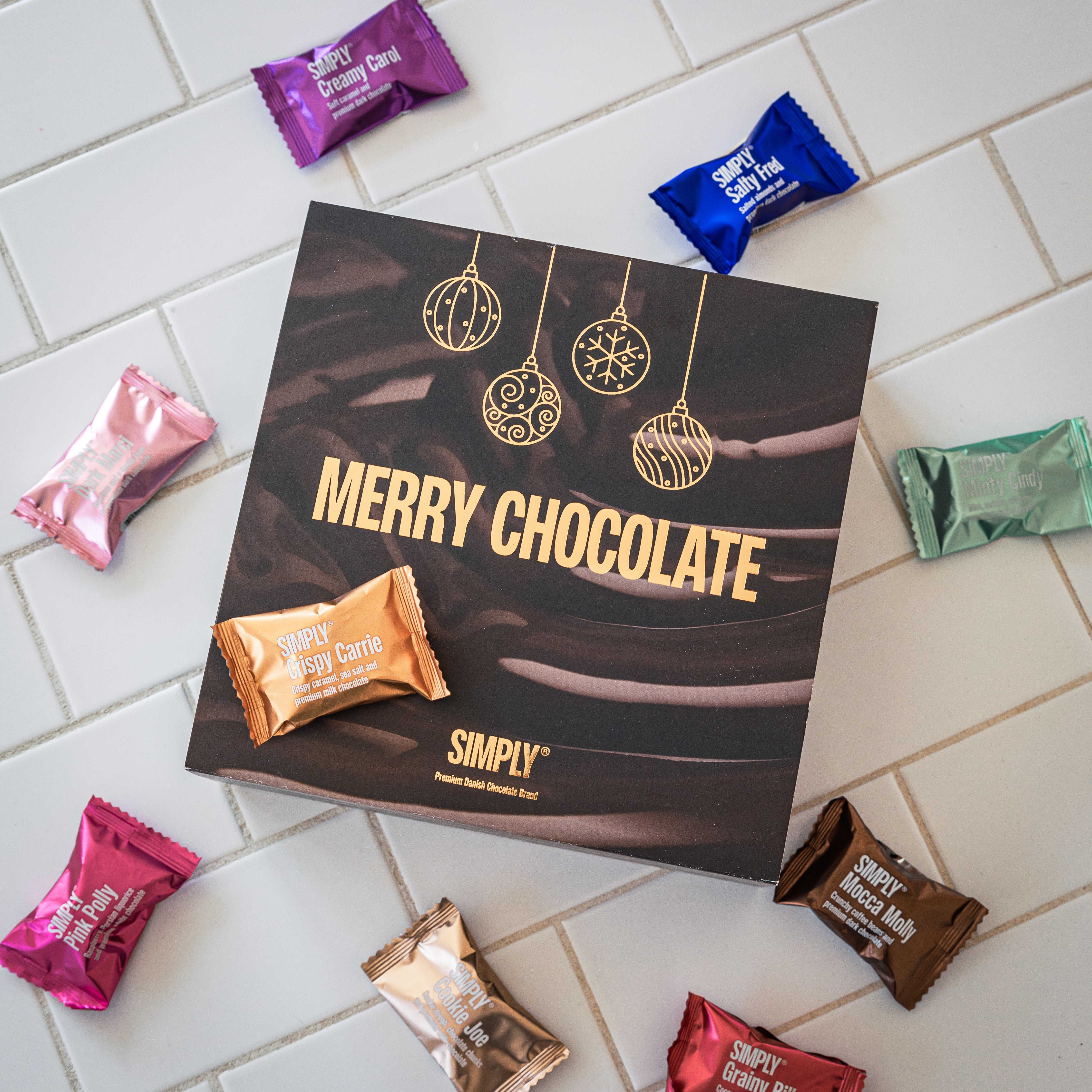 Chocolate Gift Box 50 pcs – Merry Chocolate