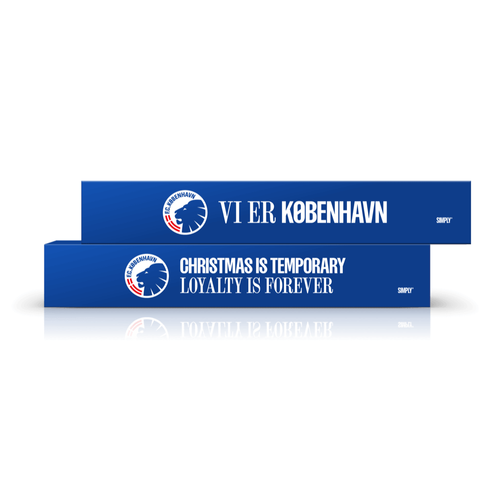 F.C. København chokoladejulekalender | 30 låger med premium chokolade - Christmas Calendar - Simply®