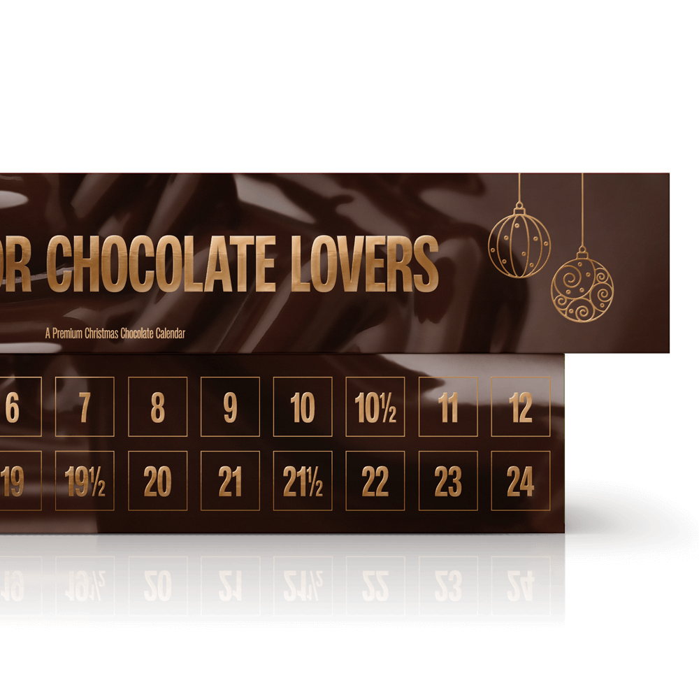 Simply® For Chocolate Lovers | Chokoladejulekalender med 30 låger - Christmas Calendar - Simply®