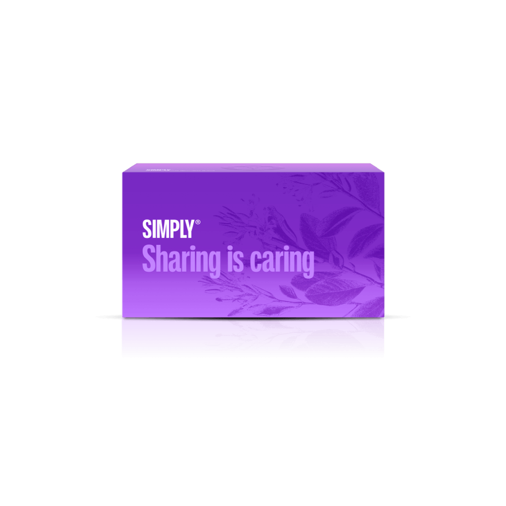 Sharing is caring | Gaveæske med 18 stk. Bites - Cubes box - Simply®