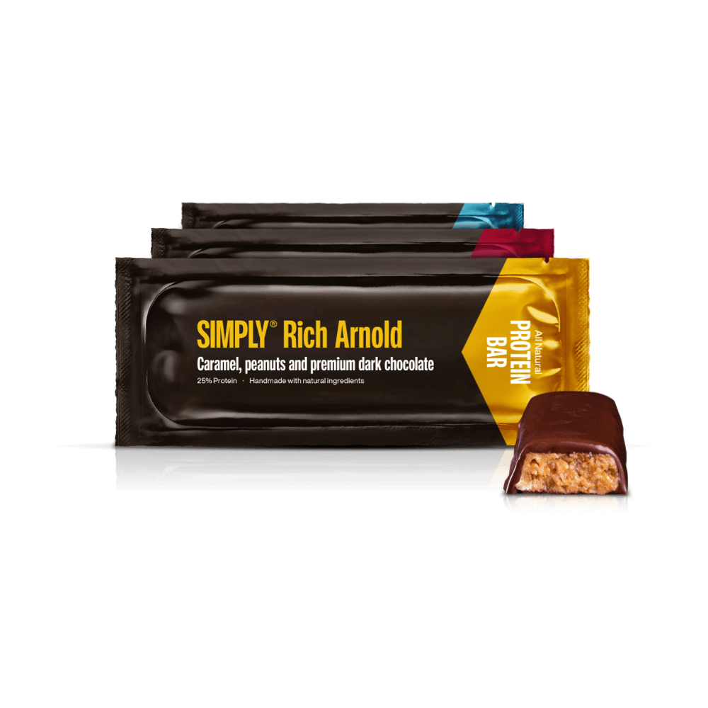 Protein mix 30-pack | Rich Arnold, Speedy Tom og Sixpack Sally - Protein bars - Simply®